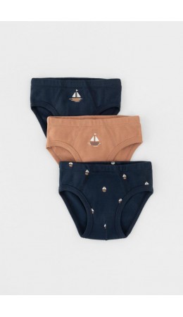 К 1928-3уп/кокос,индиго,кораблики трусы