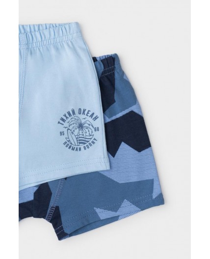 К 1912-2уп/небесный,синяя волна,камуфляж Ал набор трусы