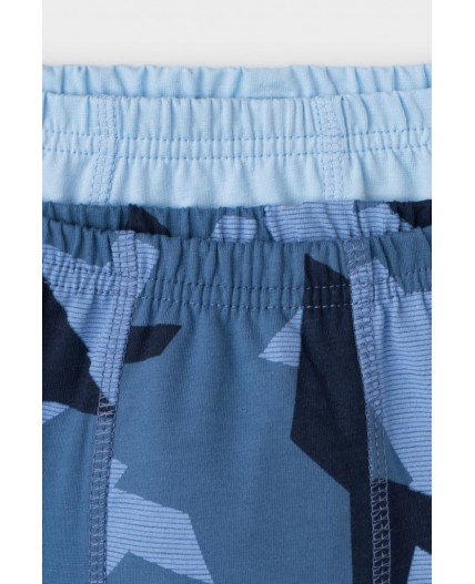 К 1912-2уп/небесный,синяя волна,камуфляж Ал набор трусы