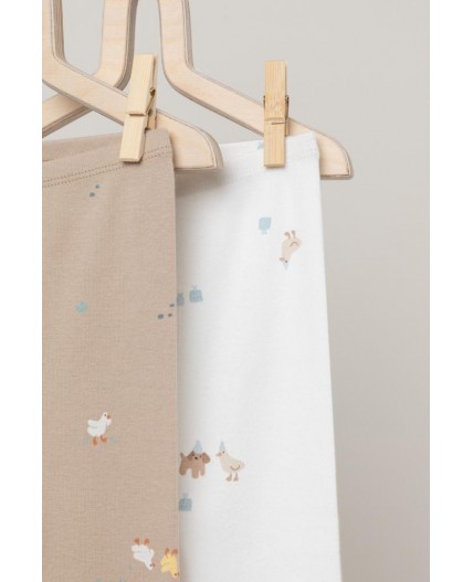 К 400785-2уп/милые животные,веселые гуси набор брюки