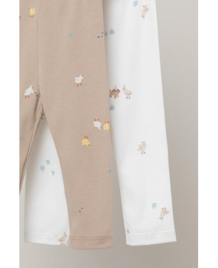 К 400785-2уп/милые животные,веселые гуси набор брюки