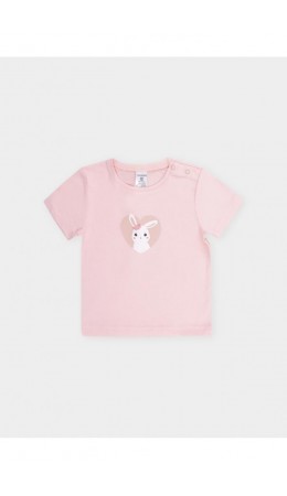 К 302759/тропический персик(зайчик) фуфайка (футболка)