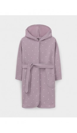 К 5763/морской туман,мини сердечки халат