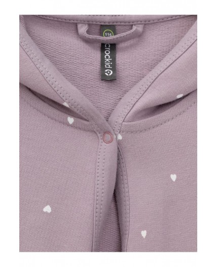 К 5763/морской туман,мини сердечки халат