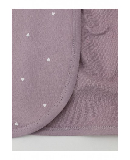 К 5763/морской туман,мини сердечки халат