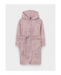 К 5763/розово-сиреневый,контурные цветы халат