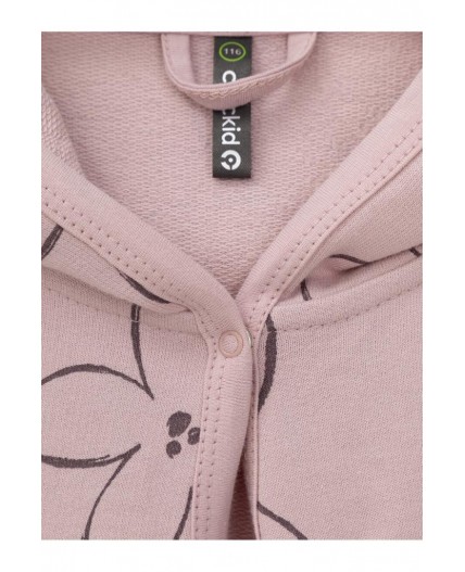 К 5763/розово-сиреневый,контурные цветы халат