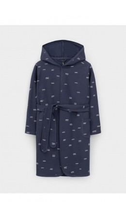 К 5763/стальной,штиль халат