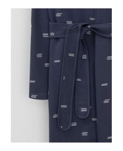 К 5763/стальной,штиль халат