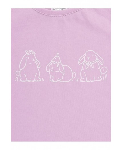 К 302759/ледяная орхидея(зайчики) фуфайка (футболка)