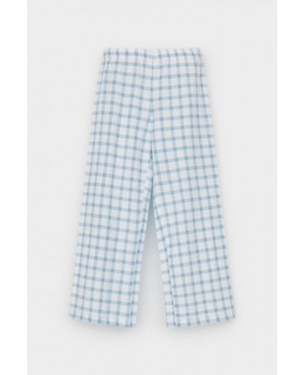 К 1623/голубое стекло,клетка пижама