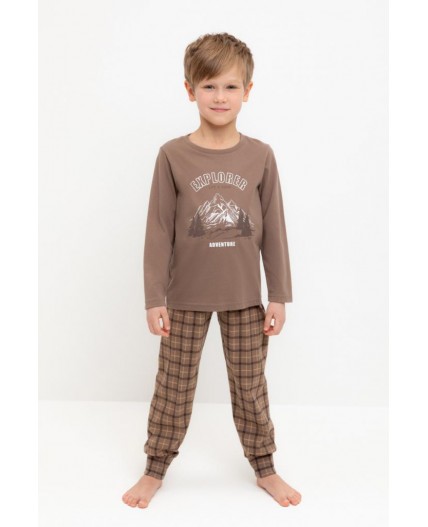 К 1606/сосновая кора,праздничная клетка пижама