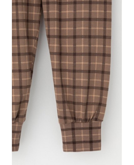 К 1606/сосновая кора,праздничная клетка пижама