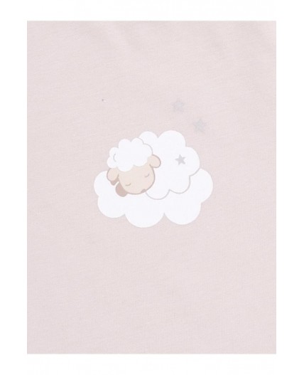 К 302759/светло-бежевый(овечка) фуфайка (футболка)