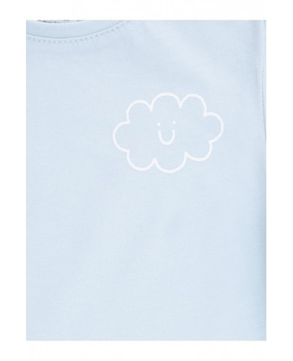 К 302759/голубое стекло(облачко) фуфайка (футболка)