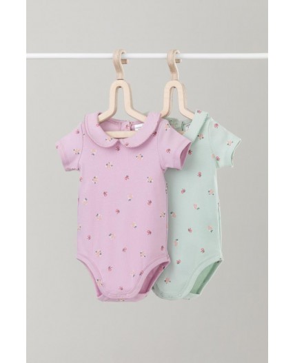К 6540-2уп/мини розочки набор полукомбинезон (боди)