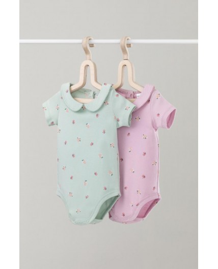 К 6540-2уп/мини розочки набор полукомбинезон (боди)