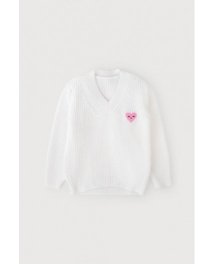 КВ 30118/ш/белый джемпер