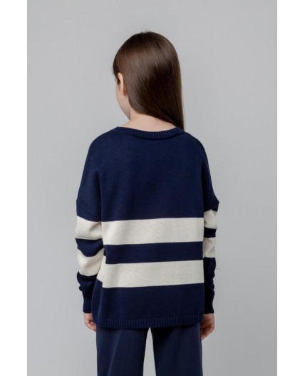 КВ 30129/темно-синий джемпер