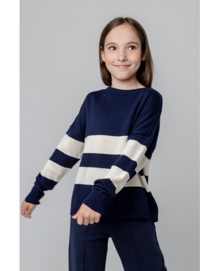 КВ 30129/темно-синий джемпер