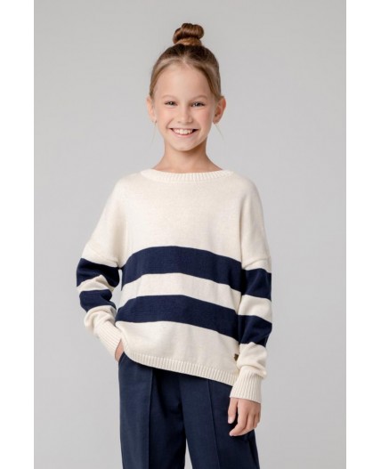 КВ 30129/кремовый джемпер