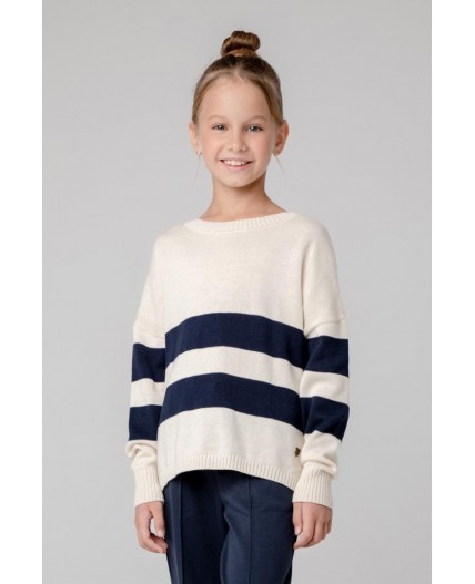 КВ 30129/кремовый джемпер