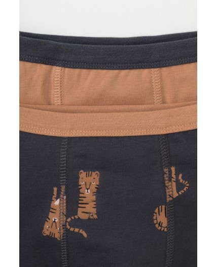 К 1980-2уп/индийский загар,темно-серый,тигры Ал набор трусы