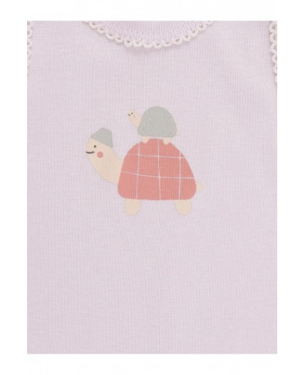 К 1181/нежная сирень(черепашата) майка