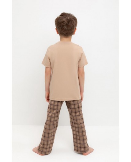 К 1599/кунжут,праздничная клетка пижама