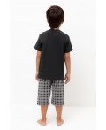 К 1528/черный песок,клетка пижама