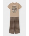 К 1599-1/кунжут,праздничная клетка пижама