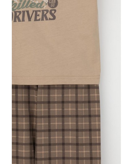 К 1599-1/кунжут,праздничная клетка пижама