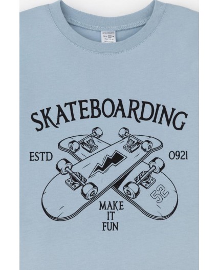 К 1528-1/пыльно-синий,двойная клетка пижама