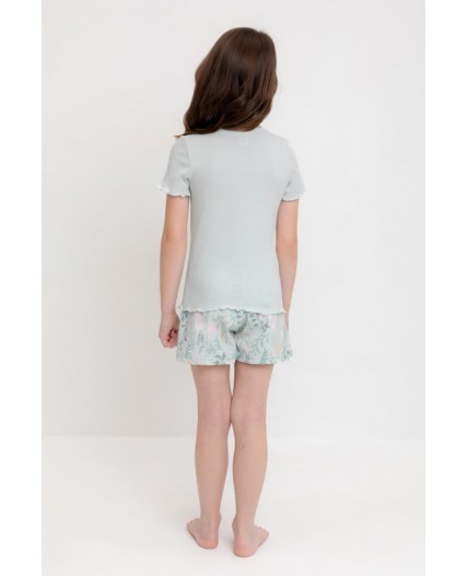 К 1596/серое небо,лесная тайна пижама