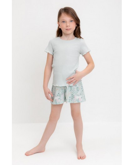 К 1596/серое небо,лесная тайна пижама