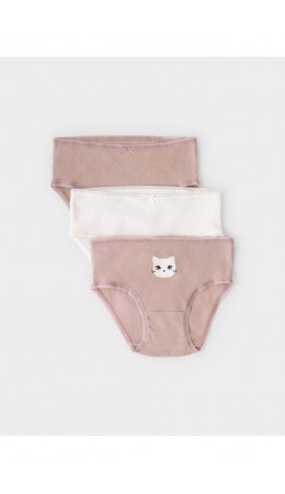 К 1931-3уп/кофейный,сливки набор трусы