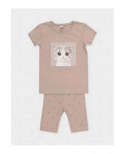 К 1647-1/беж,точки пижама