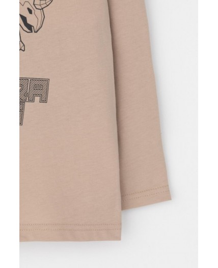 К 1600/темно-бежевый,клетка пижама