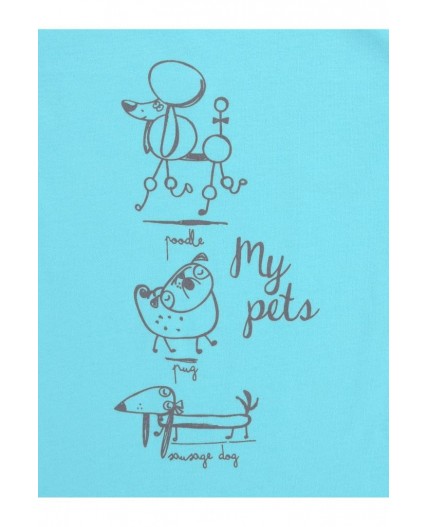 КП 1586/зеленая бирюза пижама