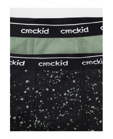 К 1935-2уп/нефритовый,темный графит,кляксы набор трусы