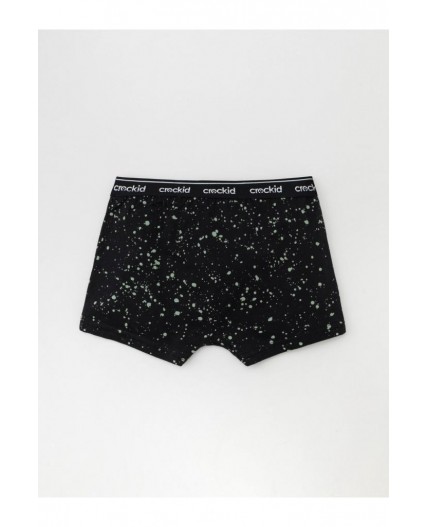 К 1935-2уп/нефритовый,темный графит,кляксы набор трусы