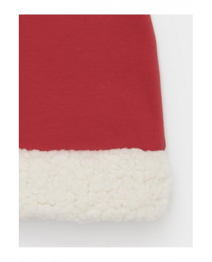 К 8137/3/насыщенно-красный шапка