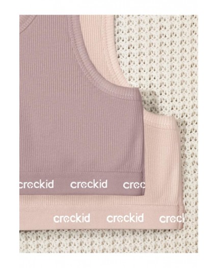 К 1196-2уп/персиковый румянец,кофейный набор майка-топ