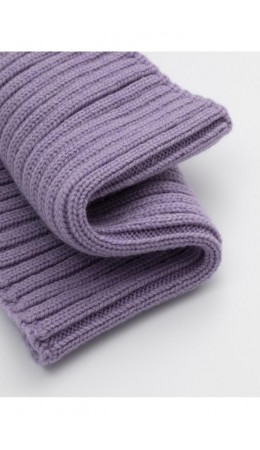 КВ 15018/ш/светло-сиреневый шарф-снуд