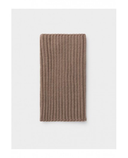 КВ 15018/ш/бархатный беж шарф-снуд