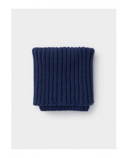 КВ 15018/ш/синий шарф-снуд