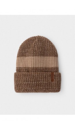 КВ 20414/ш/бежевый,темно-бежевый шапка