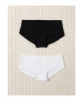 К 1964-2уп/белый,черный набор трусы