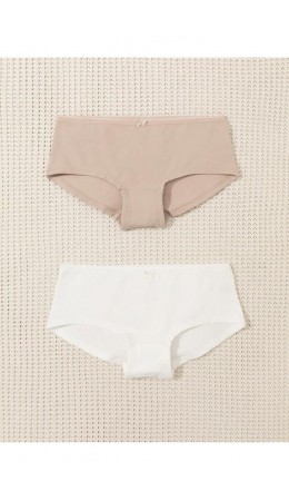 К 1964-2уп/нюдовый беж,сахар набор трусы