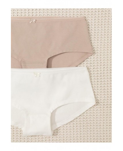 К 1964-2уп/нюдовый беж,сахар набор трусы